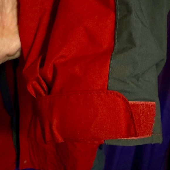 EUC Columbia Interchange Red/Gray 2-in-1 Coat w/Hood sz L - Picture 6 of 9